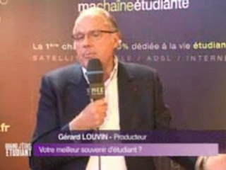 Gerard Louvin raconte ses anecdotes d'étudiant