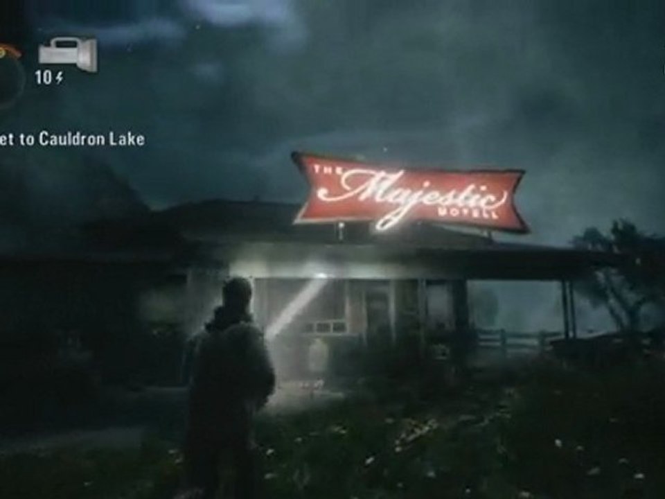 Alan Wake 4minutes Gameplay Video Xbox 360 Remedy