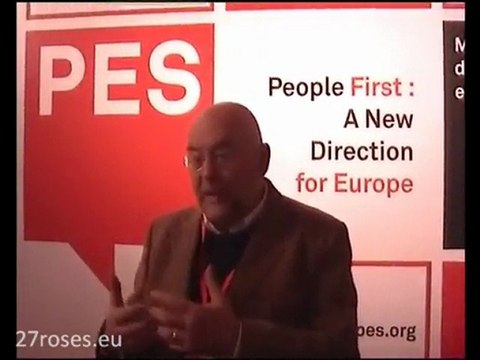 Ruairi Quinn - Congrès du PSE - Madrid - Décembre 2008