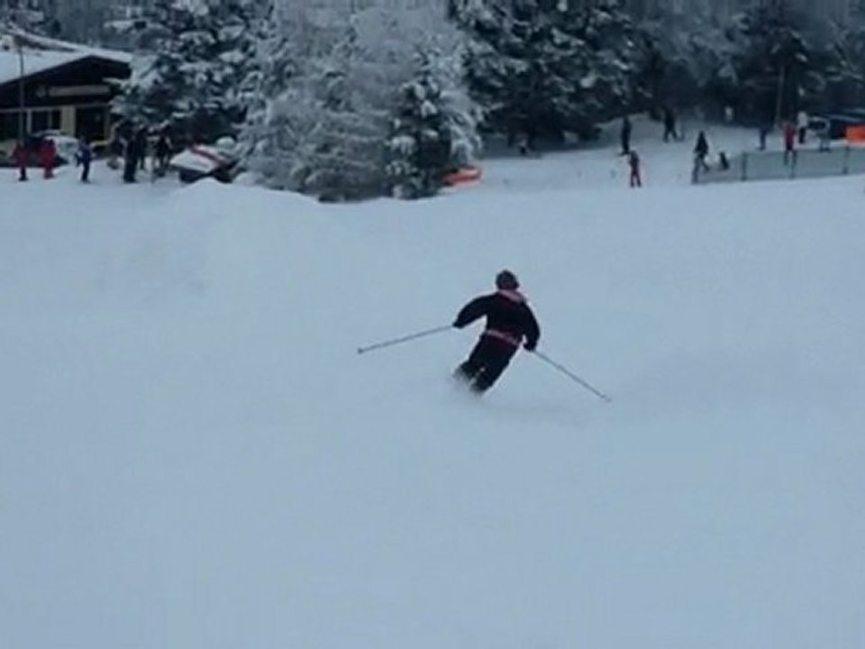 Jean au  Snowpark du Schnepfenried