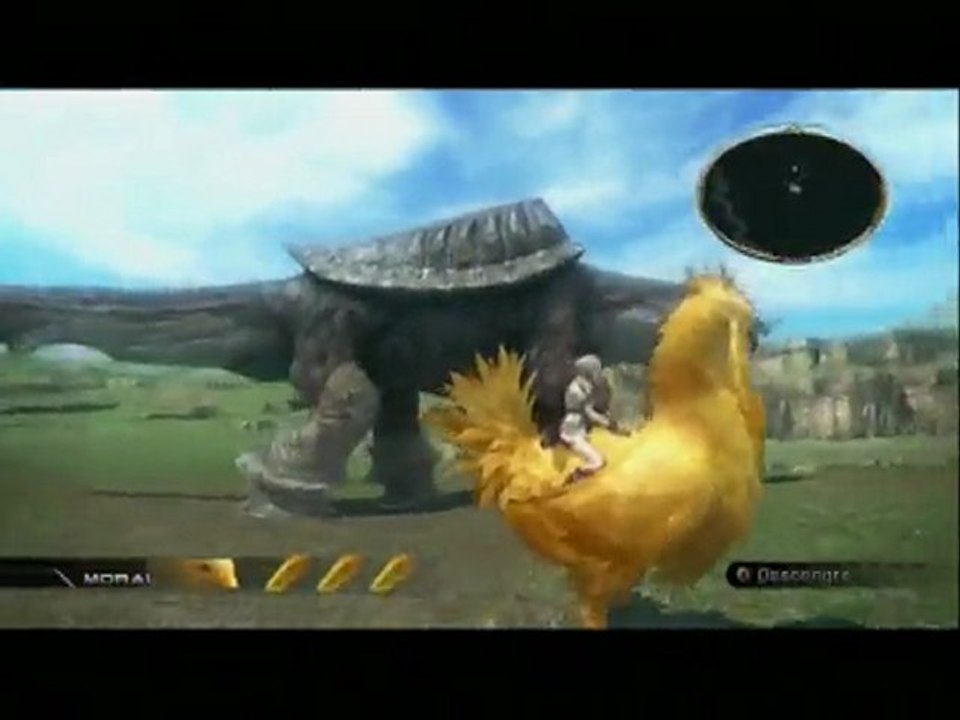 Final Fantasy 13 : Chocobo et petit monstre