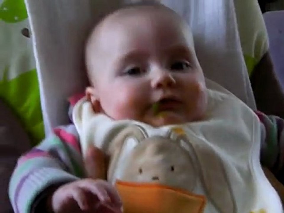 Choupette et les haricots verts!