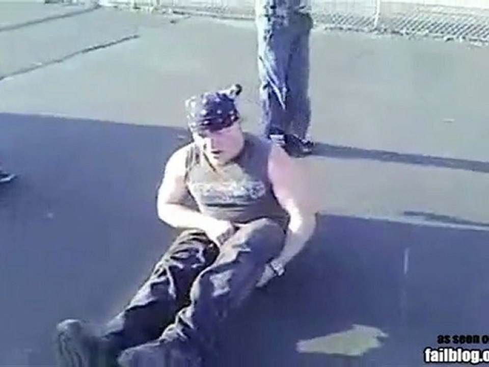 Double Skateboard FAIL