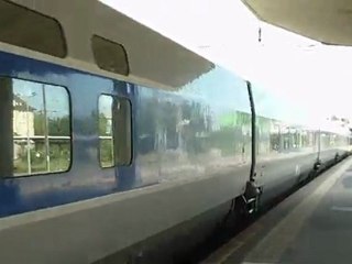 Départ du TGV PSE 15 de Mulhouse