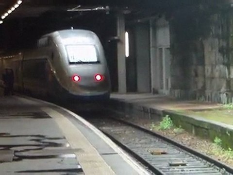 TGV 5366 Lyon Rouen départ sotteville