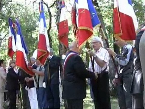 Commémoration du massacre de résistants à Solliès-Toucas