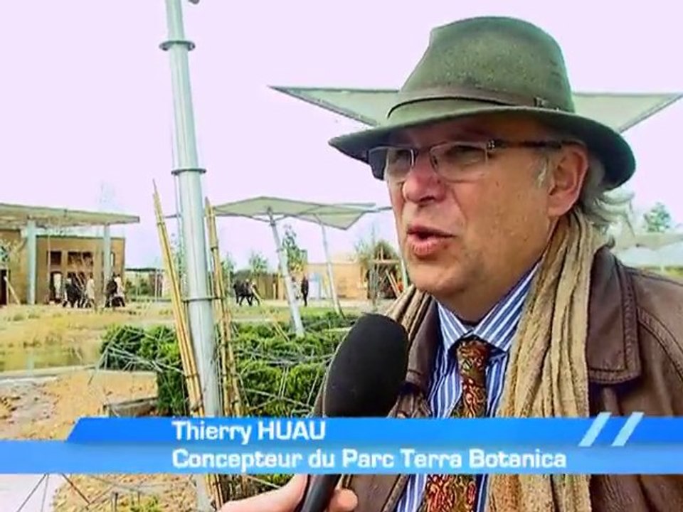 Inauguration du parc Terra Botanica (Angers)