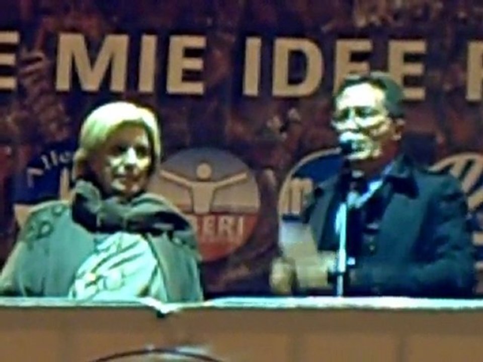 Matera comizio di Tosto e Poli Bortone 07-04-2010