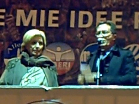 Matera comizio di Tosto e Poli Bortone 07-04-2010