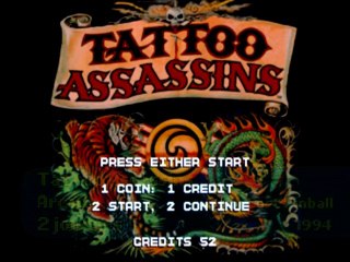 Jeux Electrogeek 40 test "Tattoo Assassins" [ARC]