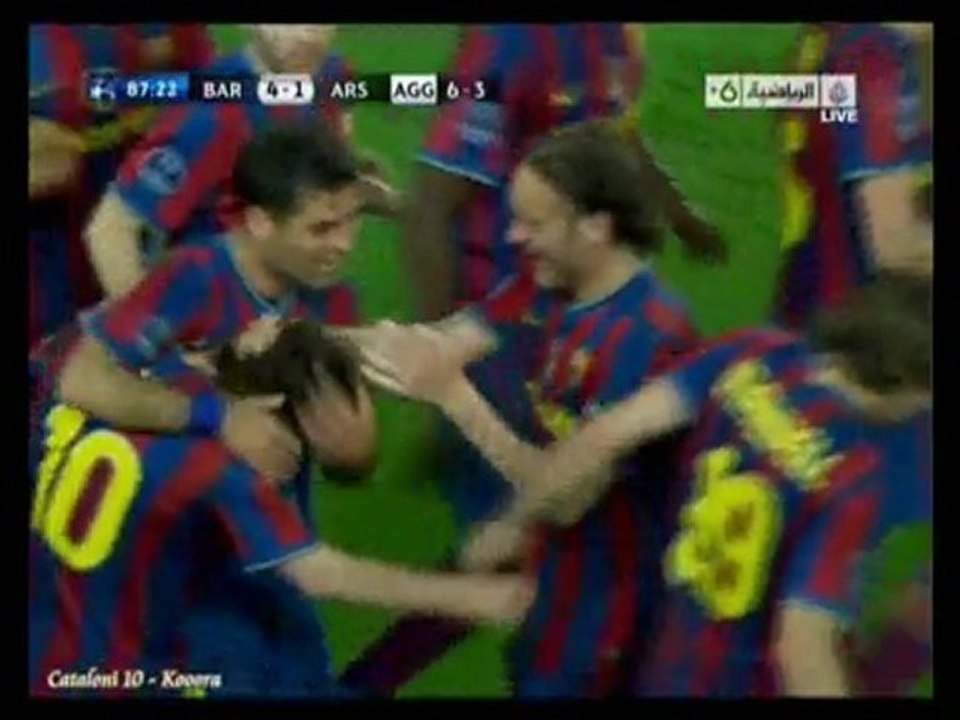 Barça Vs Arsenal ( à tous les fans du Barça)