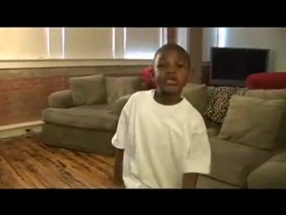 Little 2Pac, baby boy singing