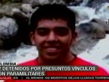 Venezuela: 12 colombianos detenidos por vínculos con parami