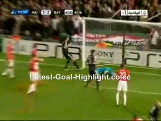 Man Utd 3 - 2 Bayern Munich - Robben Volley