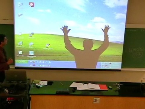 Un prof de maths fait un poisson d'avril