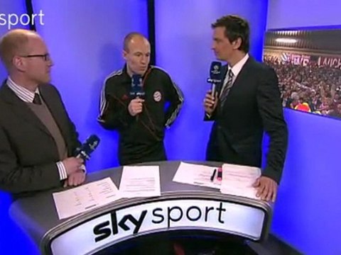 Arjen Robben post-match interview