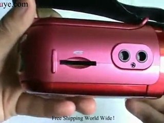 2GB 2.4 Inch 5.0 MP Digital Camcorder MP3 Mp4 Player Red