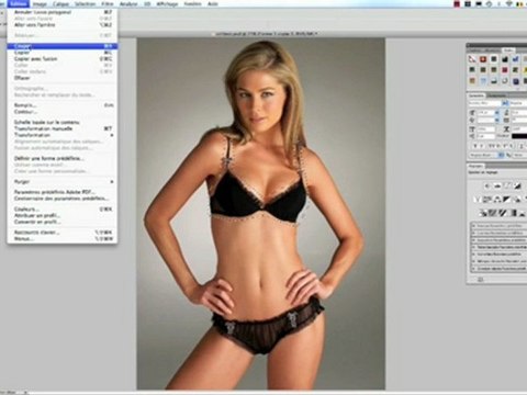photoshop cs5 - content aware fil - tutorial - tutoriel