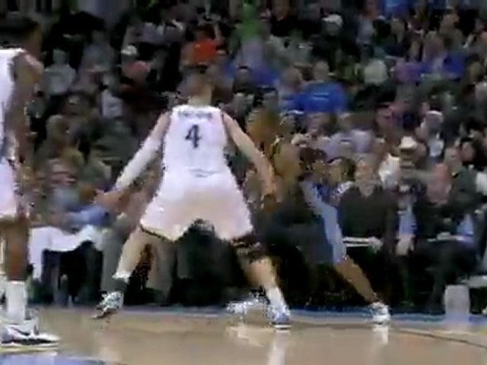 J.R. Smith drives and finishes with the incredible reverse l