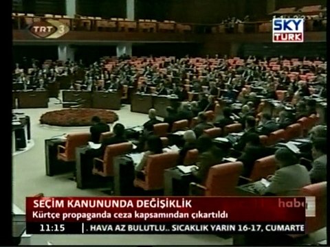 Seçim Kanununda Değişiklik