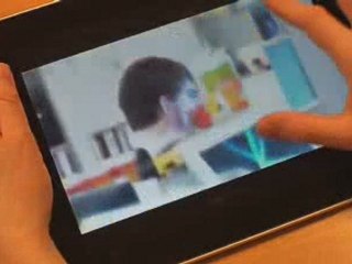 L'iPad d'Apple testé aux Echos