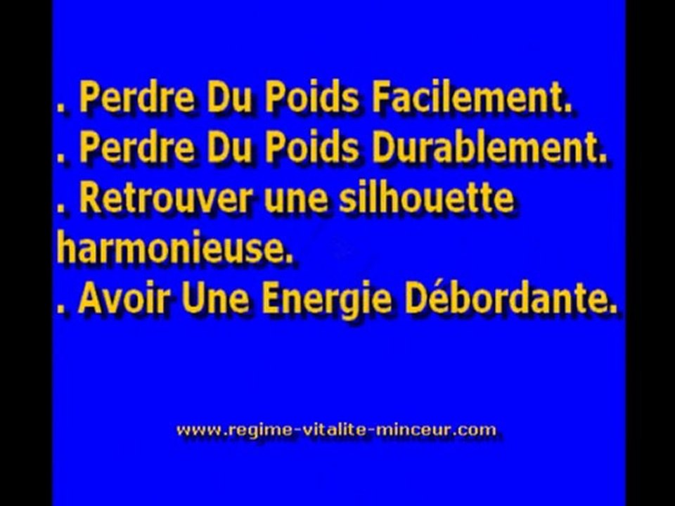 Perdre des kilos et de la graisse rapidement