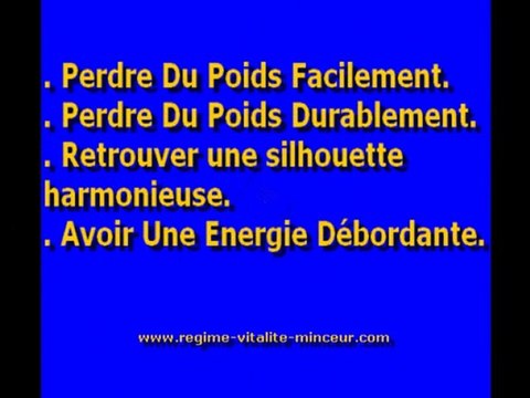 Perdre du poids, du ventre et mincir rapidement