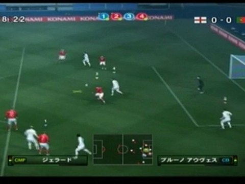 ウイイレ2010　1戦目2010年4月7日　イングランドｖｓポルトガル