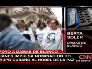 Las Damas de Blanco agradecen el apoyo de Juanes