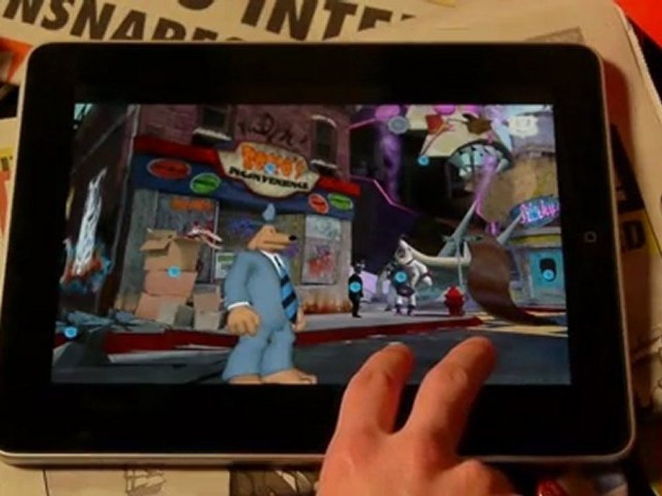 Sam & Max: The Penal Zone iPad Trailer