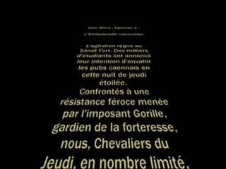 Générique Star wars + nimportenawak