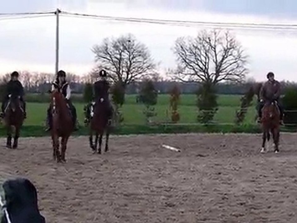 Jeux des 4 coins - Tifenn/Opale - les écuries du Manoir