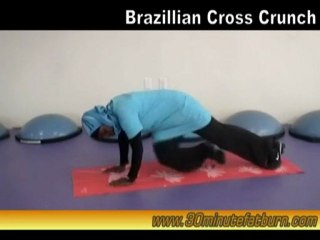 How To Perform A Cross Crunches - Brazilian Cross Crunch