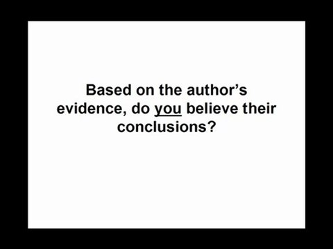 How to write a research paper