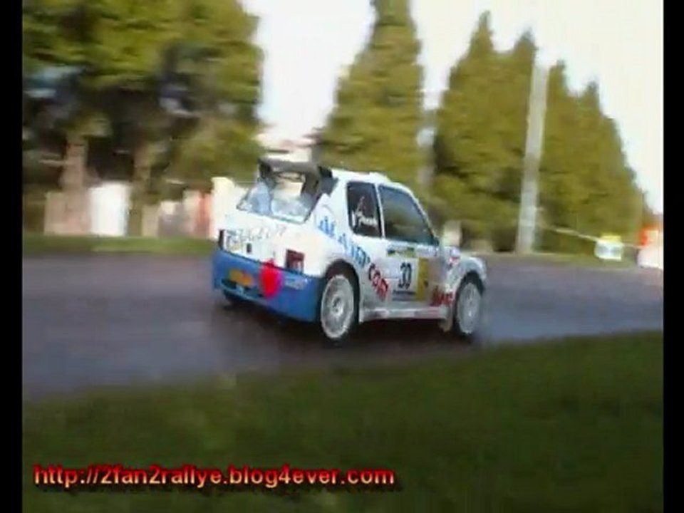 Rallye des marais 2010 SALLES/FRANCO 1er  passage.