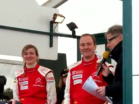 marc amourette C2 SUPER 1600 rallye du touquet 2010