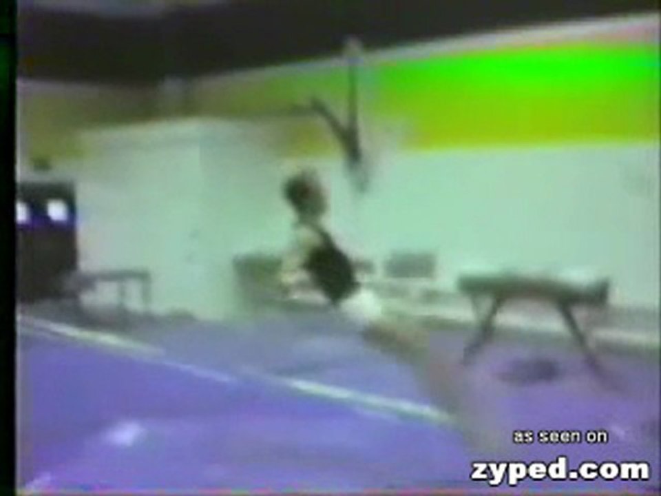 Gymnaste accident