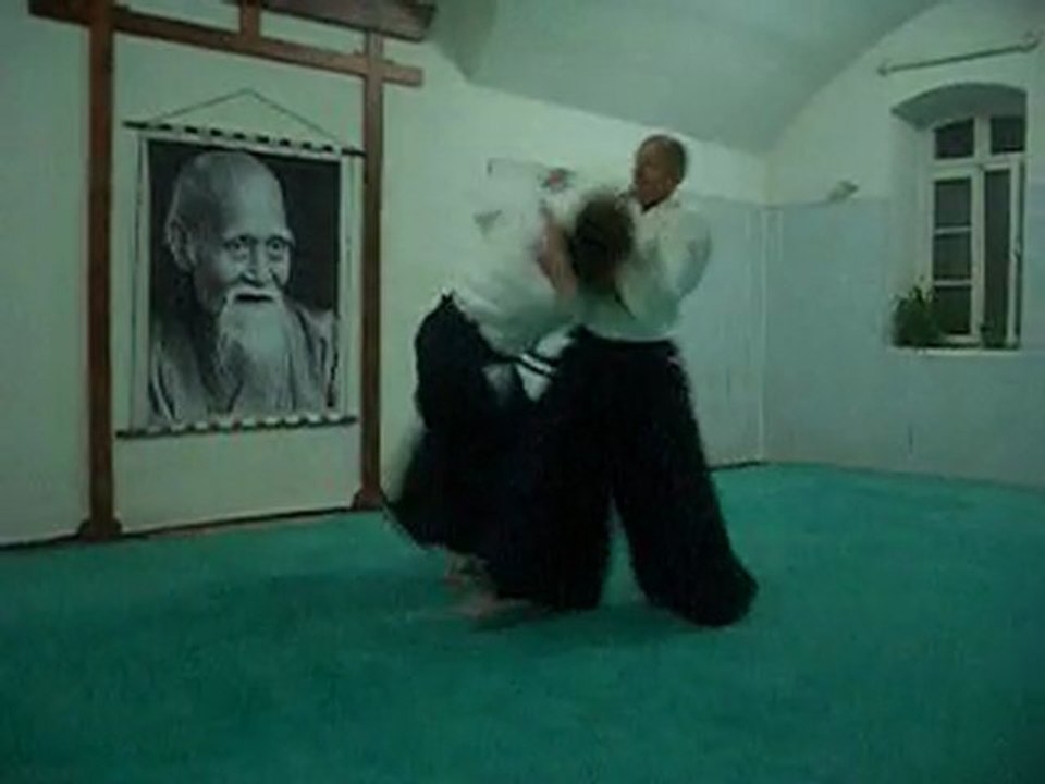 Katate dori - Irimi nage omote 3ème forme