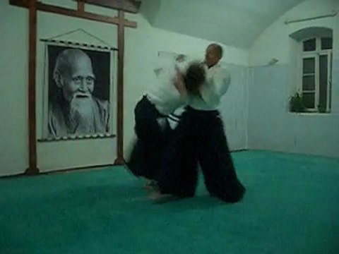 Katate dori - Irimi nage omote 3ème forme