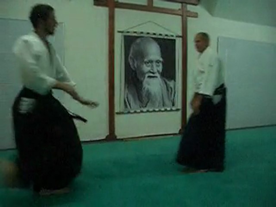 Katate dori - Irimi nage omote 4ème forme