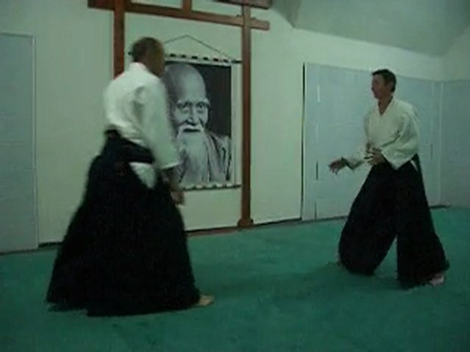 Chudan tsuki - Ikkyo ura 2ème forme