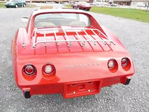 1975 Red Corvette 4spd Number Matching!