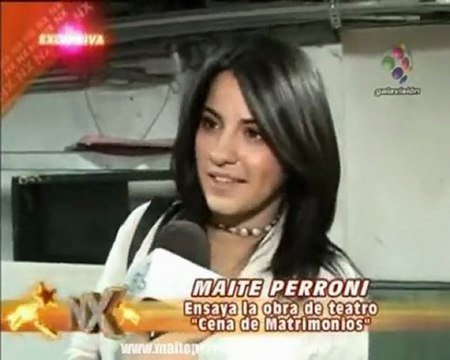 Maite Perroni inicia ensayos de Cena de Matrimonios