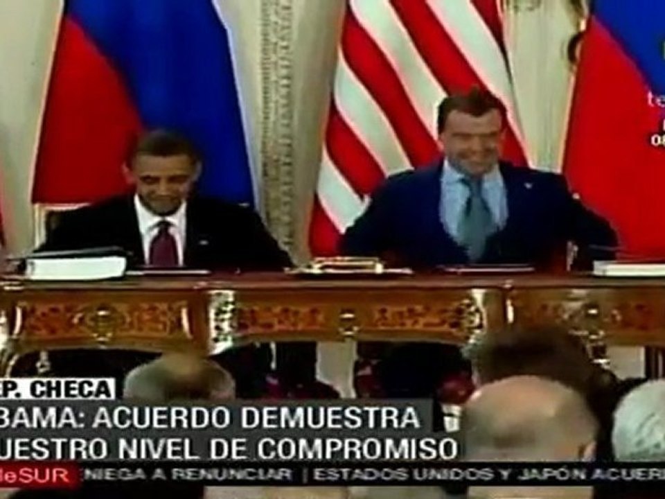 Rusia y EE.UU. firmaron nuevo tratado de reducción de armas