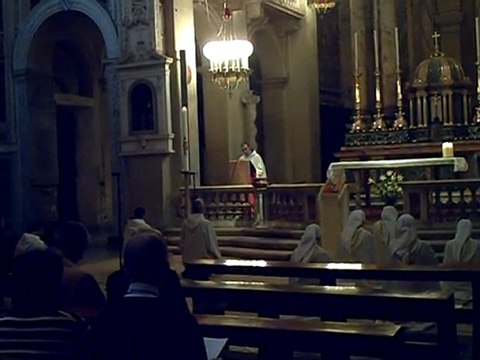 Lodi in francese a Trinità dei Monti a Roma