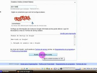 Como abrir uma conta de email no Gmail