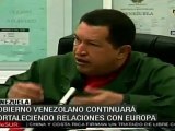 Gobierno venezolano fortalecerá relaciones con Europa