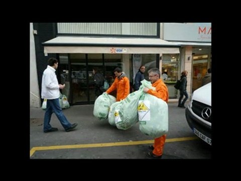 Activité Greenpeace Nancy EDF Areva 27 Mars 2010