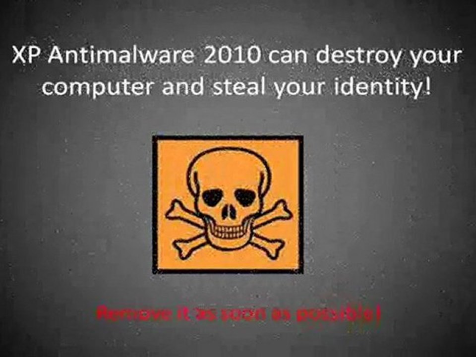 Remove XP Antimalware 2010 EASILY - A Quick XP Antimalware 2