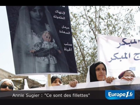 Annie Sugier : Ce sont des fillettes